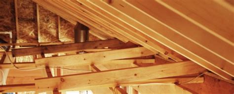 Ceiling joists must have bearing support similar to that of rafters. Physics and Other Framing Lessons - DIYdiva