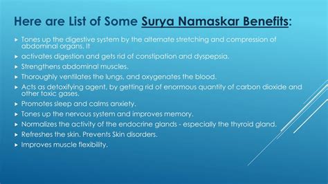 Surya or the sun has a very spiritual place of importance in hinduism. PPT - Learn Some Important Benefits of Surya Namaskar ...