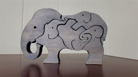 Childrens Scroll Saw Puzzle 8 Steps