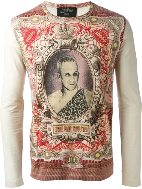Jean Paul Gaultier 10000 Gaultier Long Sleeve Tshirt For Men Lyst