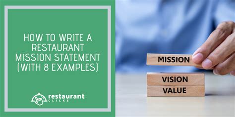 How To Write A Restaurant Mission Statement With 8 Examples