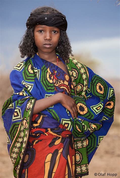 Borana Oromo Girl The Picture Was Taken Near Yaballo Oromia