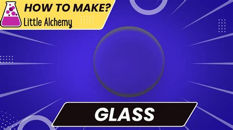 How To Make Glass In Little Alchemy Cheats Youtube