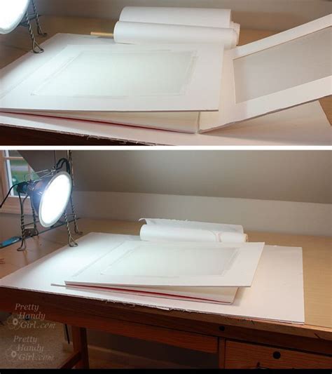 Make your own light studio using tracing paper, foam board and a roll ...