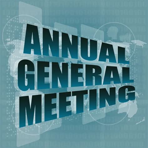 Annual General Meeting Stock Photos Royalty Free Annual General