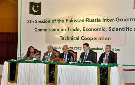 Th Meeting Of Pakistan Russian Intergovernmental Commission Starts