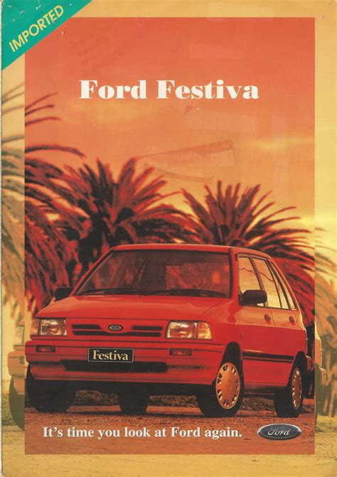 Ford Festiva ข่าวรถยนต์ ข่าวยานยนต์