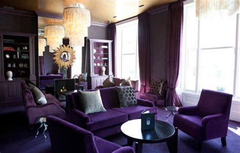 23 Amazing Purple Interior Designs Monochromatic
