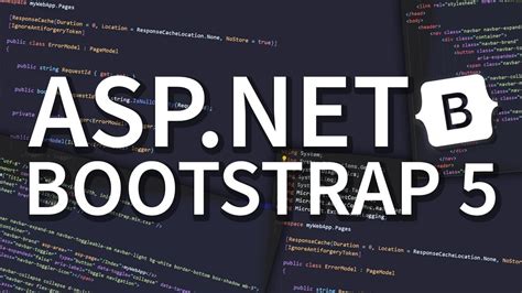ASP NET Bootstrap 5 Tutorial YouTube