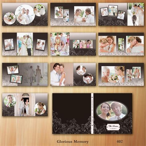 wedding photo album template
