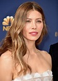 Jessica Biel goes strapless in Ralph Lauren at the 2018 Emmys