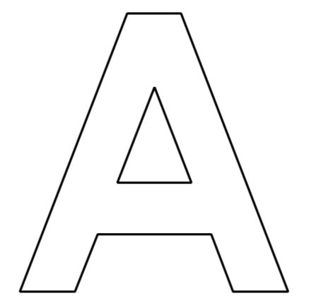 Buchstaben vorlagen alphabet deutsch kostenlos zum ausdrucken. Downloads und Anleitungen