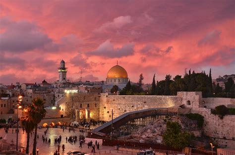 The temple mount in jerusalem is the former site of the holy jewish temple, the holiest site to jews, and is also the third holiest site in islam, after mecca and medina. Old City #Jerusalem #Sunset by Mark Millan on 500px | Old ...