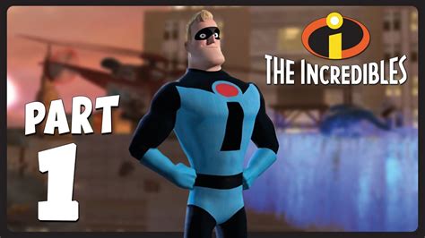 The Incredibles Pc Part 1 Bank Heist Hd Walkthrough No