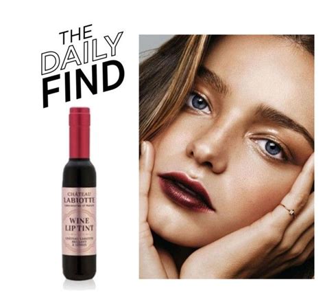 Daily Find Labiotte Wine Lip Tint By Polyvore Editorial Liked On Polyvore Featuring Beauty