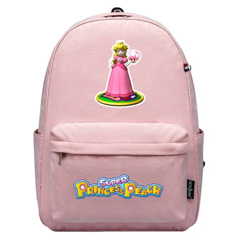 Super Mario Princess Peach Backpack Superpack Princess Peach Standing