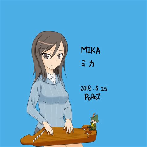 Girls Und Panzer Mika Mika Girl Anime