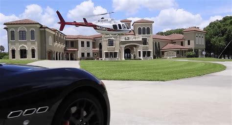Multi Million Dollar Mega Mansion Maseratti Private Helicopterlife