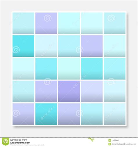 Colorful Squares Background Frame Block Soft Pastel Blue Purple Stock