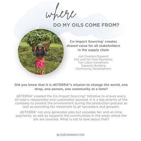 Co Impact Sourcing With Doterra What Makes Doterra Essential Oils