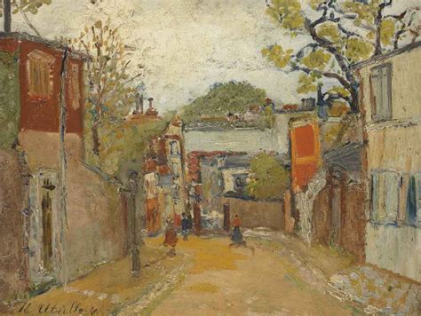 Maurice Utrillo 1883 1955 Rue De Labreuvoir Christies