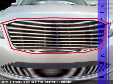 Find 2010 2012 Ford Taurus Upper Replacement 1pc Chrome Billet Grille