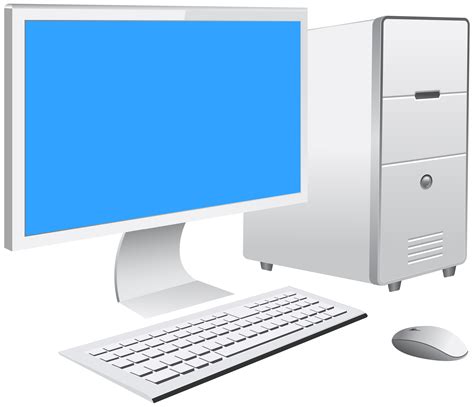 Computer Desktop Pc Png Transparent Image Download Size 8000x6874px