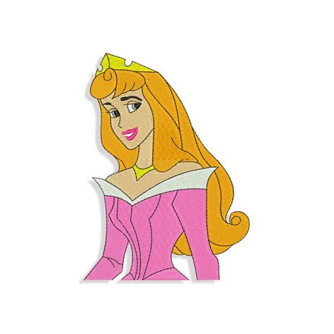 Princess Aurora Embroidery design - Machine Embroidery designs and SVG