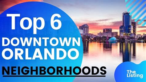 Top 6 Downtown Orlando Neighborhoods To Buy A Rental Property Youtube