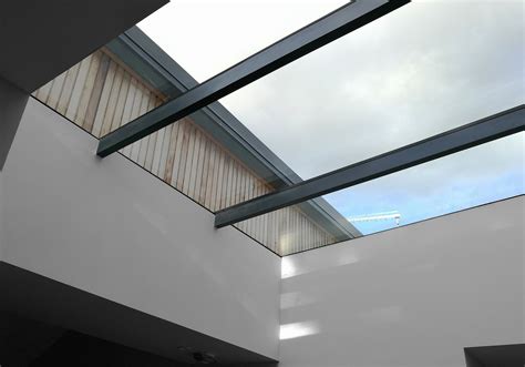 Liss New Build Exact Pure Glass Flat Roof Light Exact Architectural