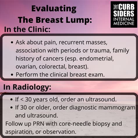 234 The Breast Lump And Breast Cancer Screening The Curbsiders