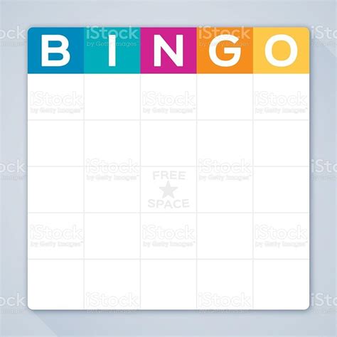 Bingo Template Clipart 2 Bingo Template Clipart Rituals You Should Know