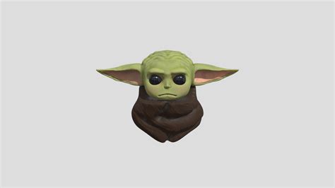 Baby Yoda Download Free 3d Model By Alcaudon B66c27f Sketchfab