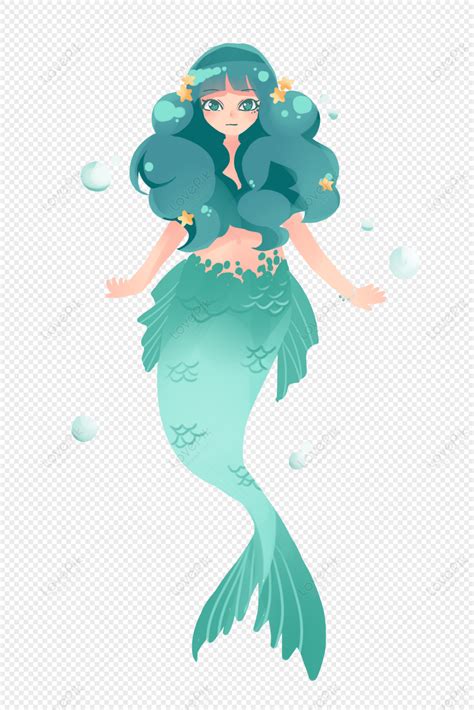 Sirena De Dibujos Animados Png Imágenes Gratis Lovepik