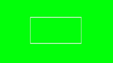 Animated Green Screen Rectangle Effect 4k White Color Youtube