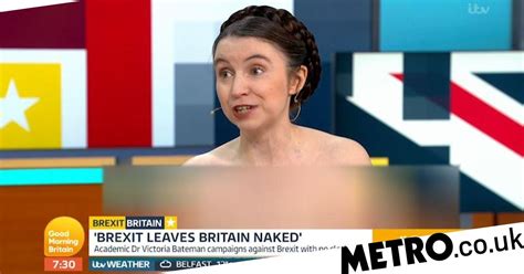 Naked Brexit Protester Strips Off Again For Good Morning Britain