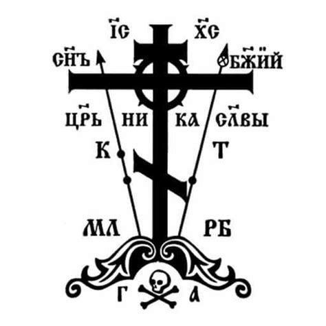 Russian Orthodox Cross Meaning Garoto Reclamao