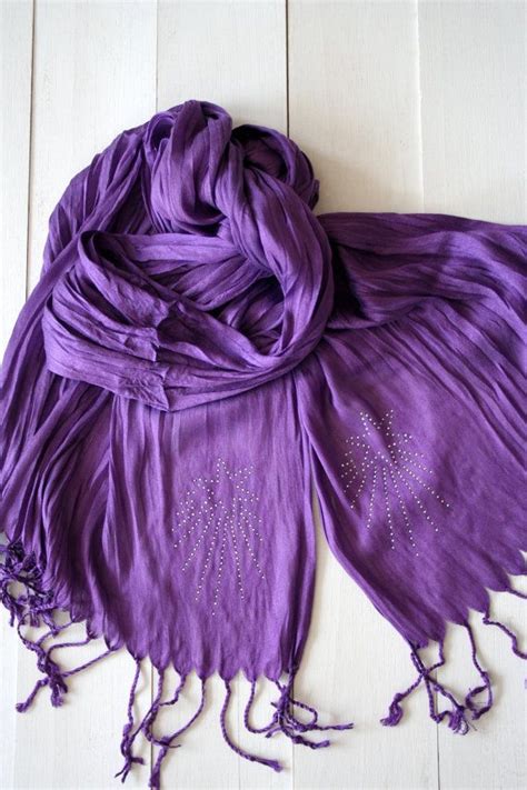 On Sale Purple Scarf Silky Scarfshawl By Bestbazaar On Etsy 20 00 Purple Scarves Purple