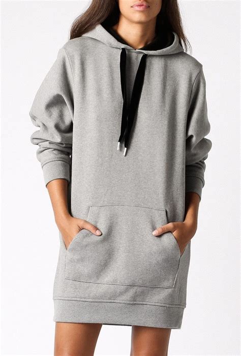 Hooded Sweatshirt Dress Sweatshirt Dress Hoodie Dress Outfit Hooded