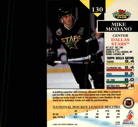 1993 94 Stadium Club Hockey Card Pick Ebay