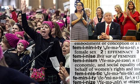 Merriam Websters Word Of The Year For 2017 Feminism Daily Mail Online