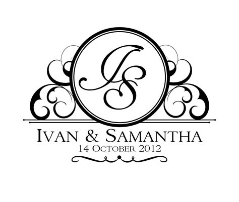 Custom Wedding Logo Design