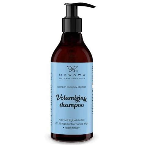 Mawawo Natural Cosmetics Delikatny szampon dodający objętości cena