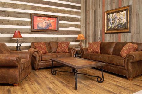 Rustic Living Room Furniture Sets Contemporary Rustic Living Room