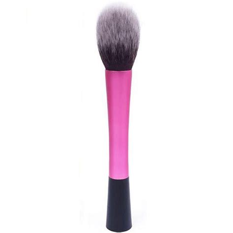 Glowii Red Hot Pink Fluffy Flawless Face Makeup Brush Colour Zone