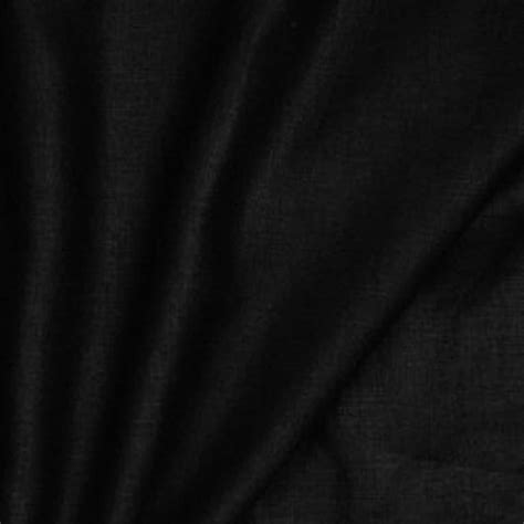 Black Washed Linen 100 Linen Fabric Material 136cm 53 Wide