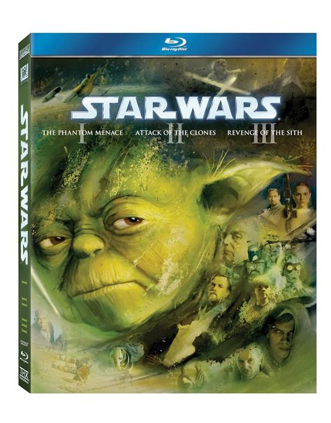 Star Wars Prequel Trilogy 3 Blu Ray Edizione Regno Unito Reino Unido