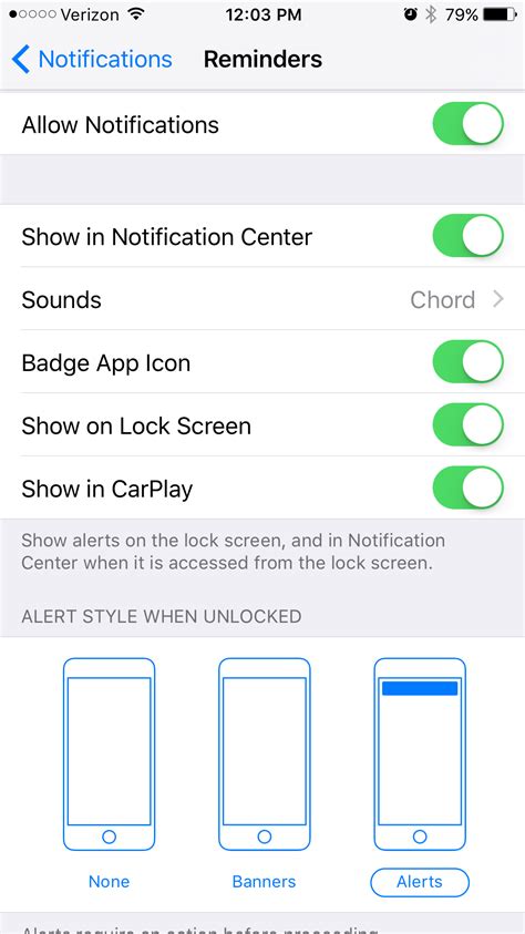 Click on more settings from the cast section. iphone - How can I make reminders appear on my lock screen ...