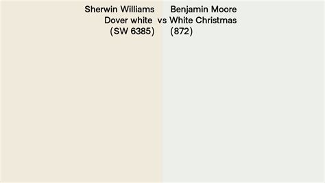 Sherwin Williams Dover White Sw 6385 Vs Benjamin Moore White