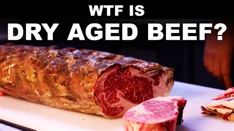 What Is Dry Aged Beef Since When Is Drier Meat Good Youtube